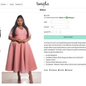 Courtney Noelle - Khloe Dress